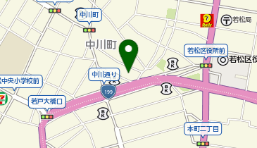 黒墨商店 若松店の地図画像