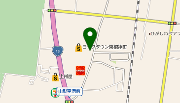 そば処 花いずみの地図画像