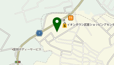 イオンドラッグ 武富店の地図画像