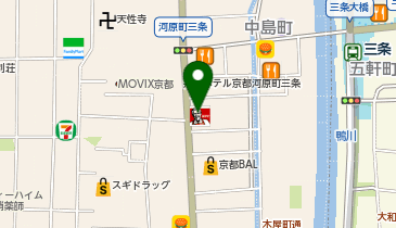 Nike Kyoto(ナイキ京都)の地図画像