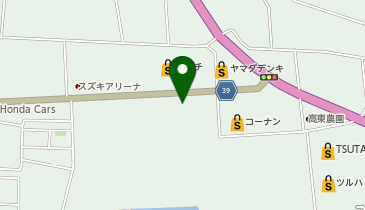 ドラッグストアコスモス 土佐高岡店の地図画像