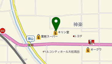 キリン堂 高田神楽店 調剤の地図画像