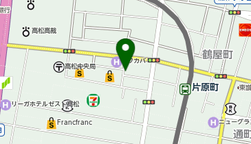 コリアンバル つじいの地図画像