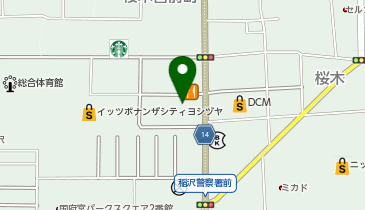 油そば専門店 歌志軒 稲沢朝府店の地図画像