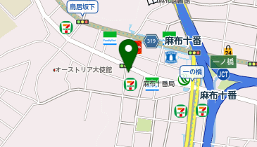 StretchLab(ストレッチラボ) 麻布十番の地図画像