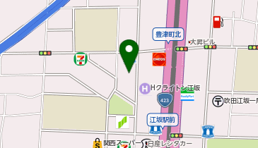 トレファクスタイル 江坂店の地図画像