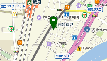 伝説のすた丼屋 京急鶴見店の地図画像