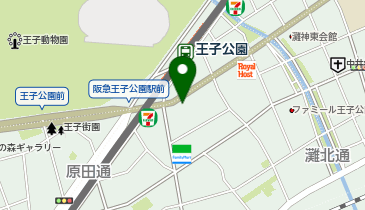 パン屋さん るんの地図画像