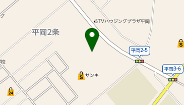 理容プラージュ 平岡店の地図画像