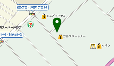 理容プラージュ 釧路桂木店の地図画像