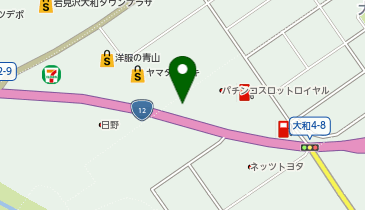 理容プラージュ イオン岩見沢前店の地図画像