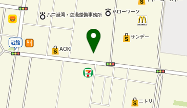 理容プラージュ 沼館店の地図画像