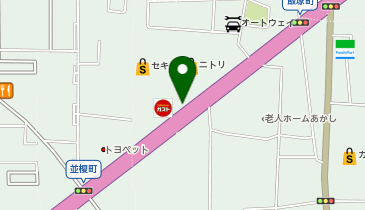 理容プラージュ 高崎飯塚店の地図画像