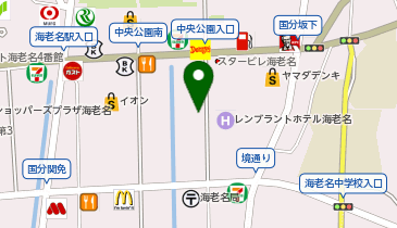 理容プラージュ 海老名店の地図画像