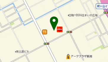 理容プラージュ 亀田インター店の地図画像