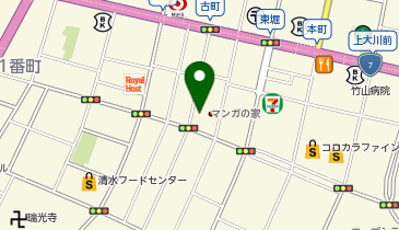 理容プラージュ 古町店の地図画像