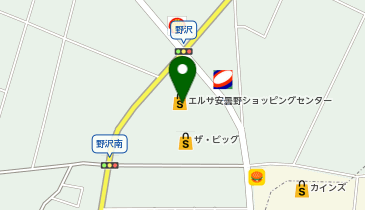 理容プラージュ エルサ安曇野店の地図画像