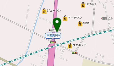 理容プラージュ 大島店の地図画像