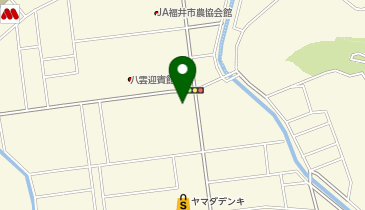 理容プラージュ 福井渕店の地図画像