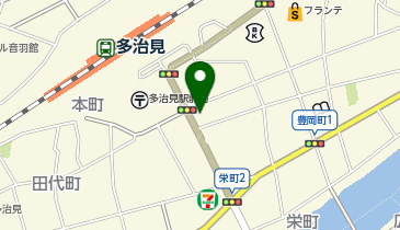 理容プラージュ 多治見店の地図画像