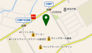 理容プラージュ カインズ藤枝店の地図画像