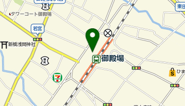 理容プラージュ 御殿場店の地図画像