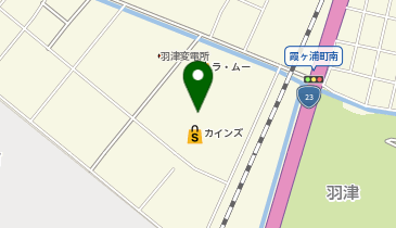 理容プラージュ カインズ四日市店の地図画像