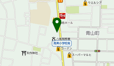 理容プラージュ 八尾店の地図画像