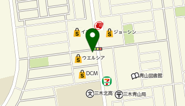 理容プラージュ 三木店の地図画像