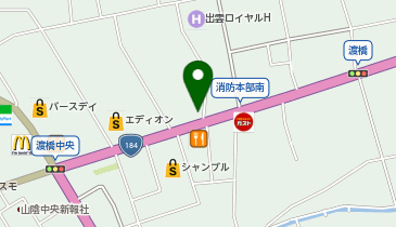 理容プラージュ 出雲店の地図画像