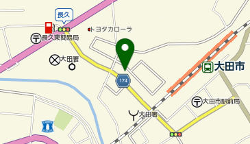 理容プラージュ 大田店の地図画像