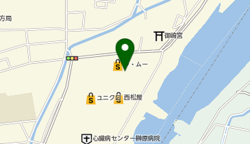 理容プラージュ ラ・ムー岡山中央店の地図画像