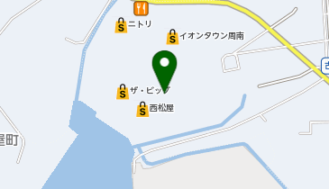 理容プラージュ イオンタウン周南店の地図画像