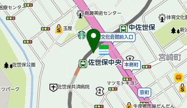 理容プラージュ 佐世保店の地図画像