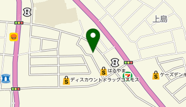 理容プラージュ 嘉島店の地図画像