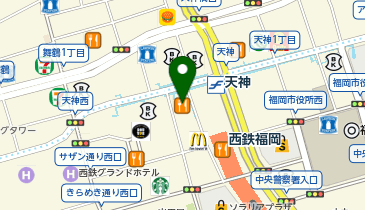 インスタンス フクオカ 福岡PARCO店の地図画像