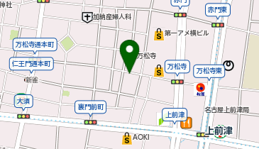 豆乳専科 名古屋大須店の地図画像