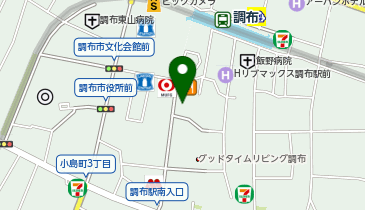 元町珈琲 調布店の地図画像