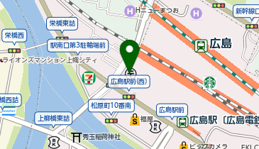 すしや コトブキ 広島JPビルディング店の地図画像