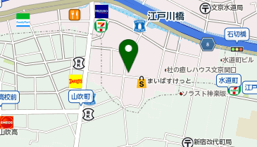 ピザハット 江戸川橋店の地図画像