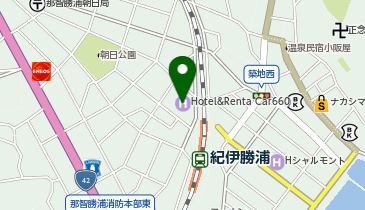 レンタカー660 勝浦店の地図画像