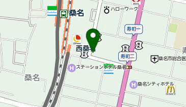 カリチャオ!三交イン桑名駅前ステーションの地図画像