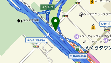 カリチャオ! りんくうタウン駅ビルステーションの地図画像