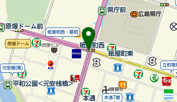 deux C(ドゥ セー) 紙屋町シャレオ店の地図画像