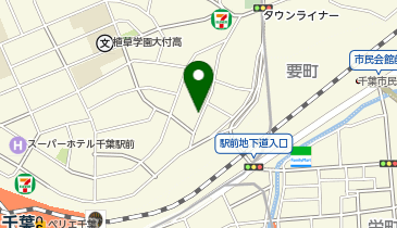 焼肉十々の地図画像