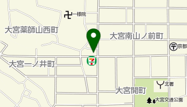 パンダラーメン屋の地図画像