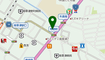 きん太 南草津店の地図画像