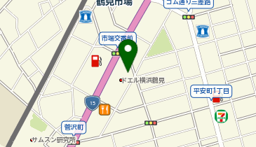 ゴイゴエ酒場の地図画像