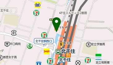 おだしもん 北千住マルイ店の地図画像