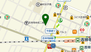 イソップ 吉祥寺の地図画像